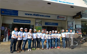 may nón lưỡi trai _ áo thun công ty cổ phần FIDITOUR