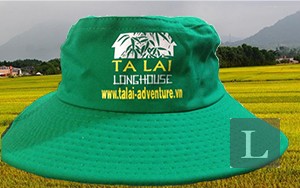 sản xuất nón tai bèo theo yêu cầu tà lài long house